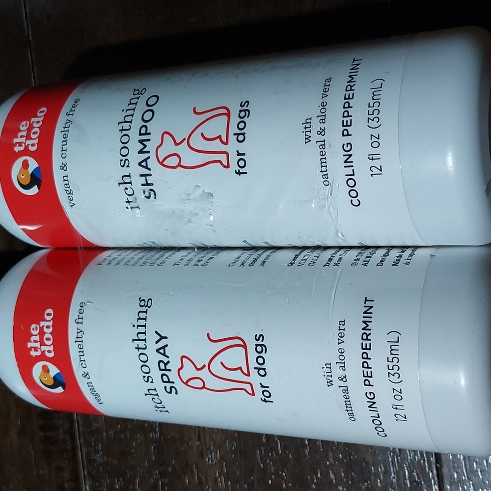 💙2/$25 or 4/$40 the Dodo Itch Soothing Spray and Shampoo Set NIP